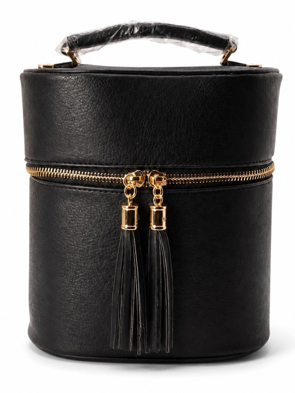 NWT Faux Leather Crossbody Handbag Purse with Tassel